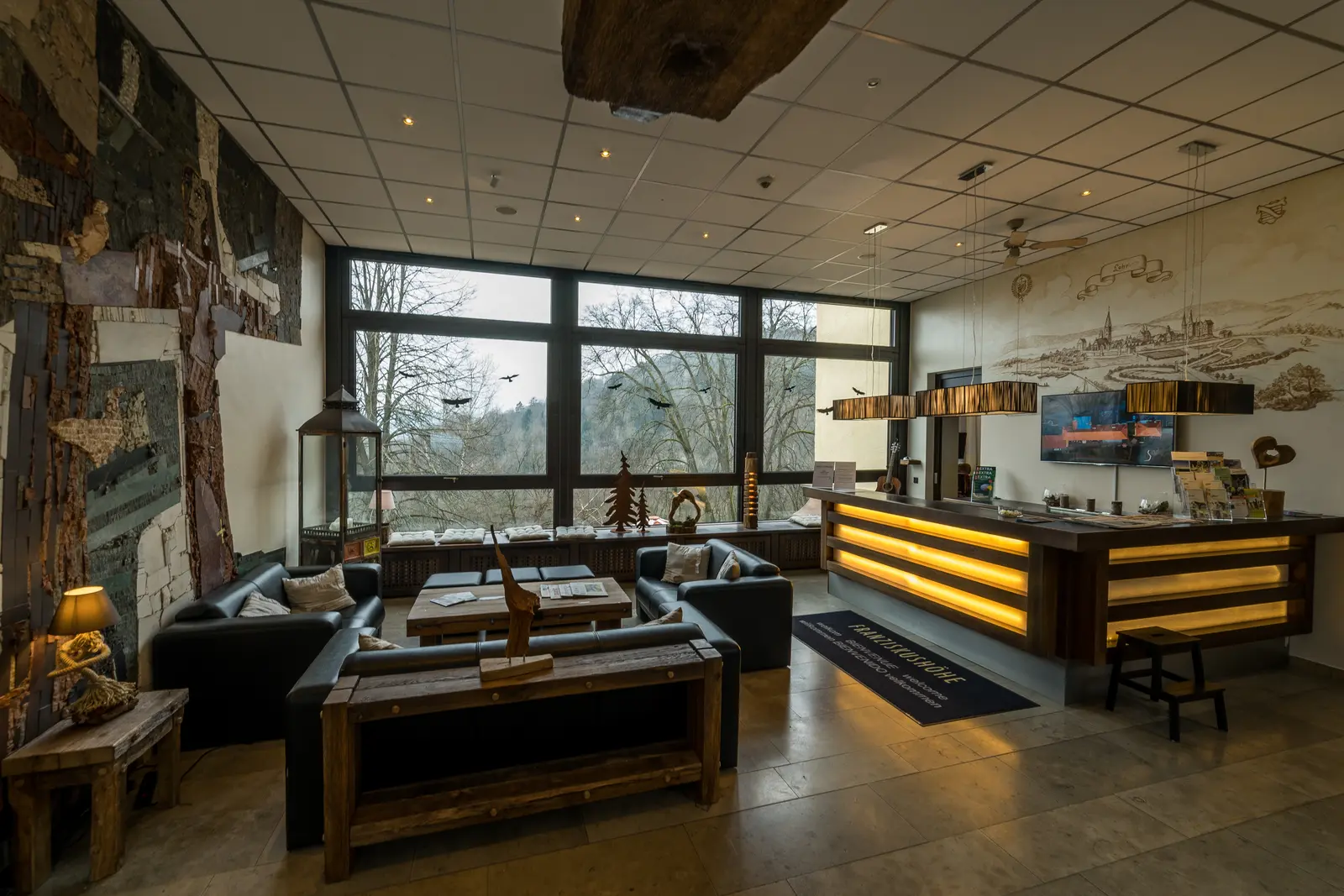 Lounge im Hotel Franziskushöhe